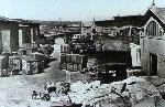 Early photo of the Fort Mason Piers