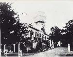 Sutro Heights cottage and water tower