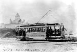 photo of 1897 street rail car