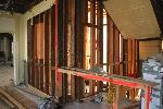 New Framing in Barracks Bldg 602