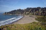 Beach view south