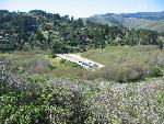 Parking lot from the Coastal Trail