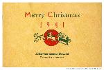 Christmas menu, 1941