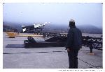 Ranger with back to camera, Fort Barry