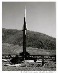 Nike missile, Fort Barry, 1955