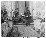 Living quarters for the Point Bonita Lighthouse Keepers, c1896-1900.