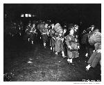 Troops at the Port of Embarkation loading a transport ship, cWWII