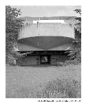 View of the exterior of Battery Wallace's gun tunnel, 1 April 1973.