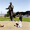 Dogwalking in Golden Gate National Recreation Area