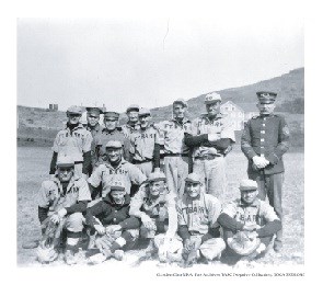 Fort Barry baseball team, c 1910