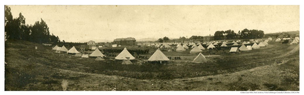 GOGA-1766 Viola Grilnberger Connelly Collection SF EQ&F Recovery Tent Camp at PSF