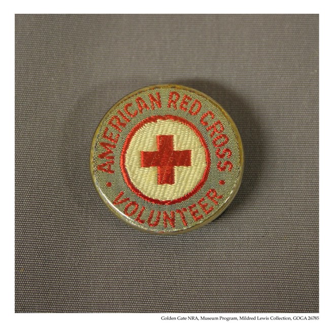 GOGA 26785 Mildred Lewis Collection Red Cross Pin