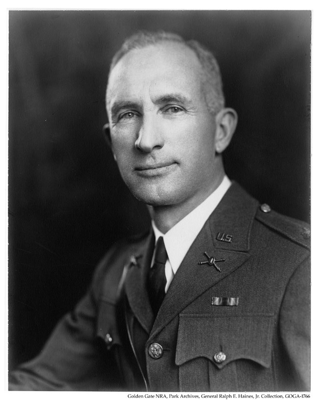 GOGA 35313.140 General Ralph E Haines Collection Photograph of General Haines Portrait c1935-1941
