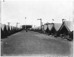 Marine Corp Tent Encampment