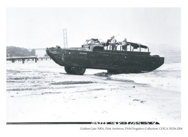 6th Army Transportation USAR, West End of Crissy Field 1954