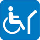 Icon referring to text Reguarding exhibit access to Ocean Beach and other areas.