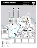 Thumbnail map of Fort Mason.