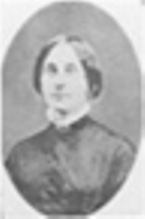 Margaret Irvin Carrington.  American Heritage Center, University of Wyoming 
Born in 1831, Margaret Irvin Carrington was the first wife of General BeeBee Carrington. Her Journal of two years at Fort Phil Kearny contains the record of her life at a rough post in hostile territory. She published it as Absaraka: Home of the Crows. She died in 1870.