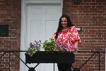 A beautifuly finished flower box