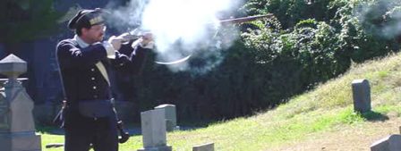 Historic Weapons Demonstrations are just one of the activities that you can experience at a living history event.