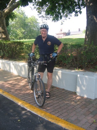Join National Park Service Volunteer Frank Allstrom for a bike tour of the historic district.