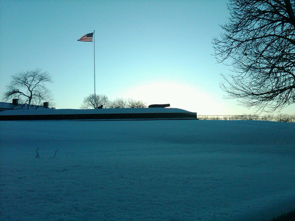 Winter at Fort Jay
