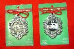 Christmas Ornament w/State Image $6.50
