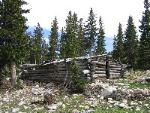 There are several historical cabins in the park.