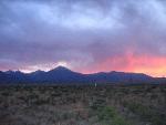 Sunset over Wheeler Peak