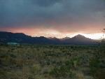 Sunset over Peaks