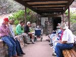 Ranger with Tour Group