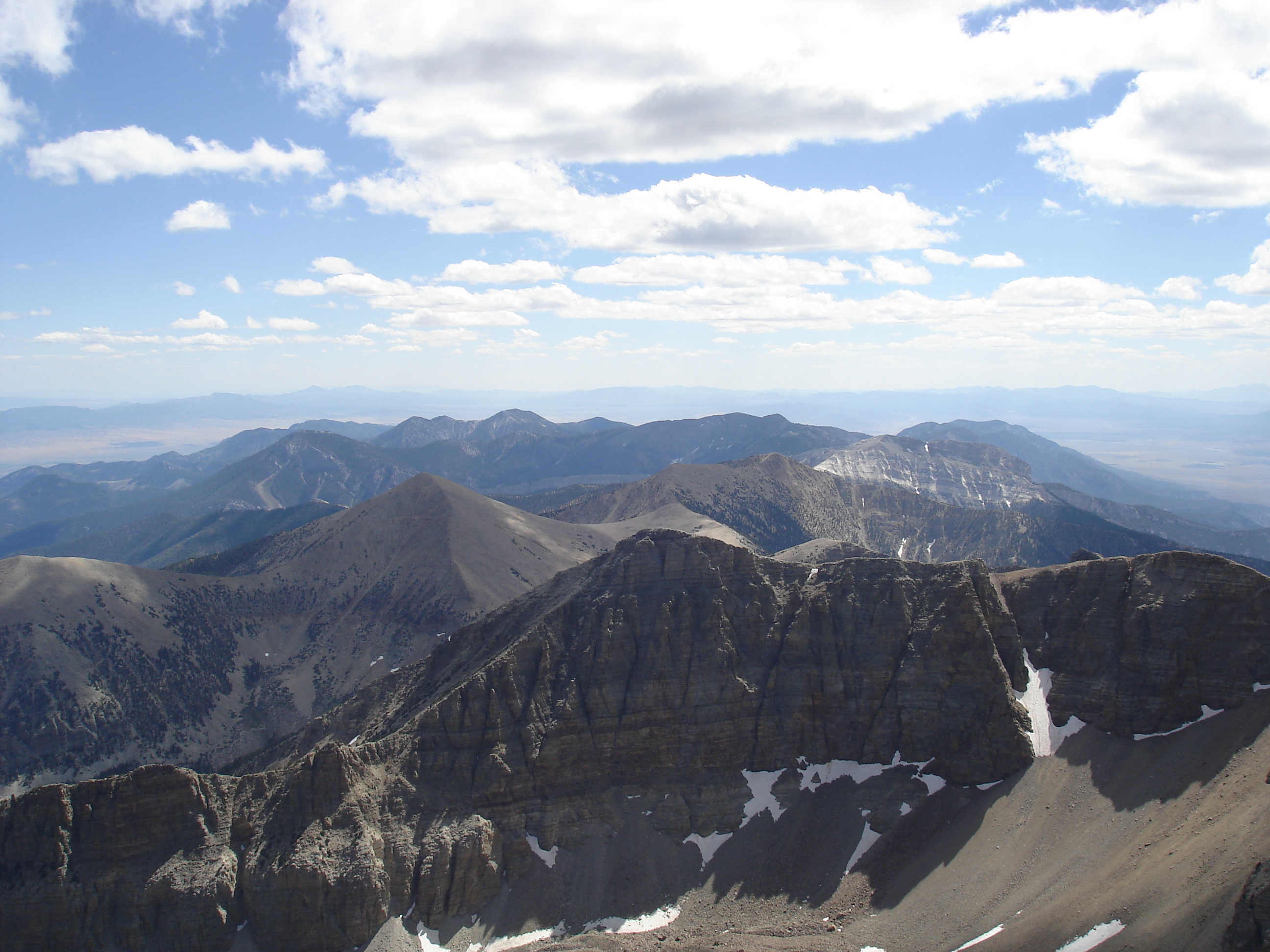 Looking South from Mt. Wheeler