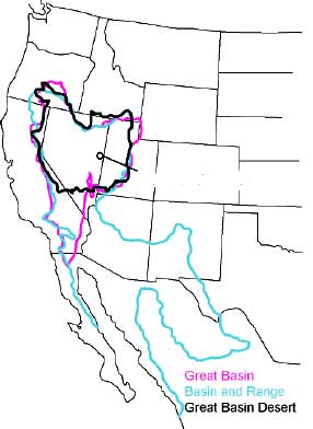 Us Map Great Basin