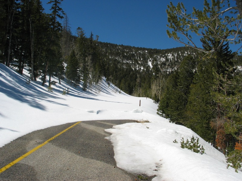 Winter travel conditions
