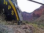 MD 900 landed in Grand Canyon