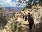 HTA's Hiking in for a Litter Carry