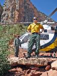 Jackie and Bryce at 1.5 Mile Helispot