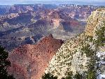 VIEW FROM SOUTH RIM NEAR MOHAVE POINT.