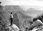 RANGER LOOKS AT CANYON  1936