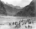 1906 - Visitors by the Colorado River