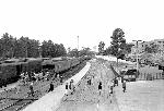 1939 Visitors Arriving By Train