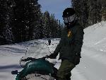 snowmobile patrol