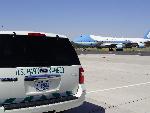 Air Force One and Patrol Vehicle