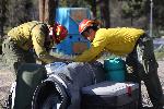 HTAs finishing a load of river gear
