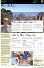 Cover of 2012 Grand Canyon Guide Newspaper