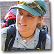 Park PSAR Ranger Sarah Shier on patrol