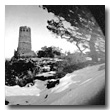 pinhole photo of Desert View Watchtower.