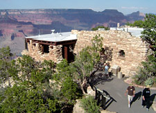 Yavapai Observation Station on the South Rim. Yavapai Observation Station on the South Rim.