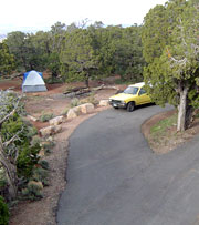 Desert View Campground tent site