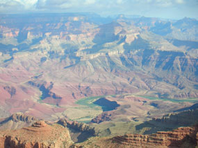 view of Colorado River from Lipan Point